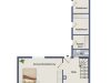 Erdgeschoss, Wohnhaus 2 (kein Maßstab)
