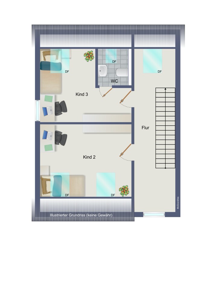 Grundriss DG (kein Maßstab)